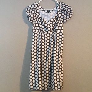 Brown White Zinc Size S Midi Dress